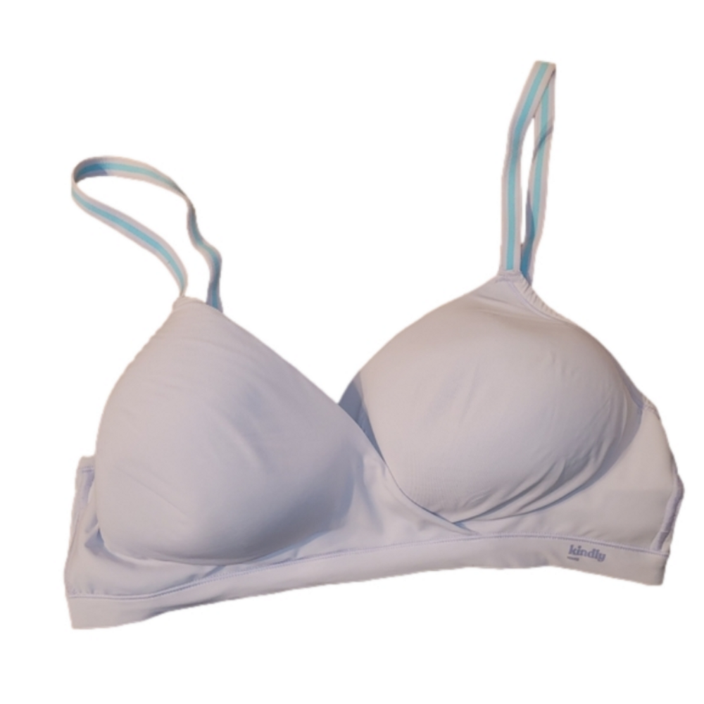 Bra - white - wireless - Kindly Yours